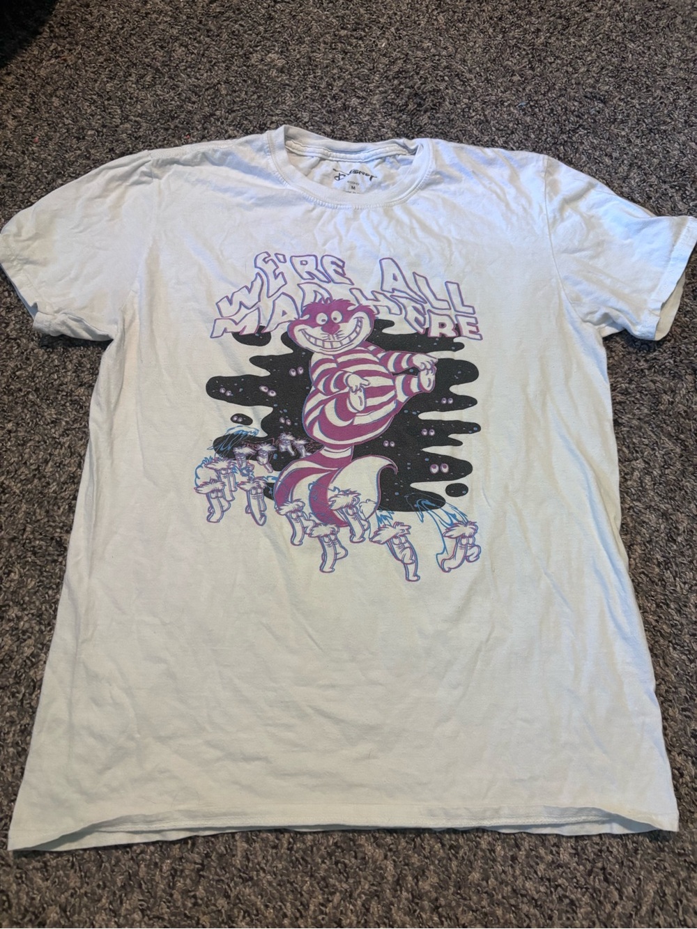 Cheshire Cat Alice in Wonderland Graphic Tee